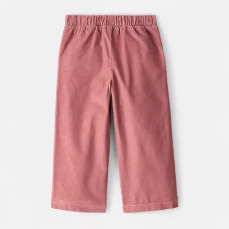 Carter's Toddler Girls Wide Leg Regular Fit Pull-On Pant