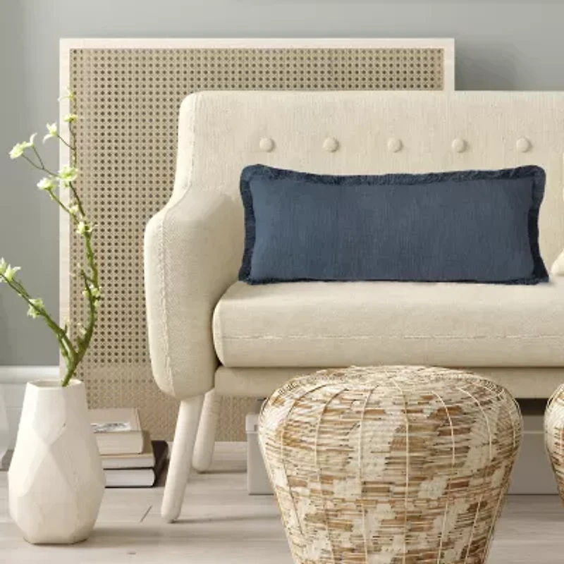 LR Home Rectangular Throw Pillow