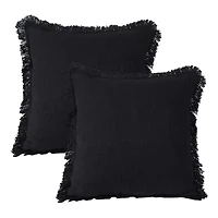 LR Home Vera Casual Square Decorative Throw Pillow