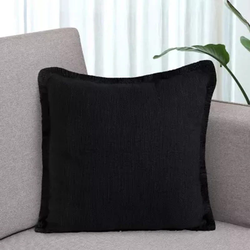 LR Home Vera Casual Square Decorative Throw Pillow