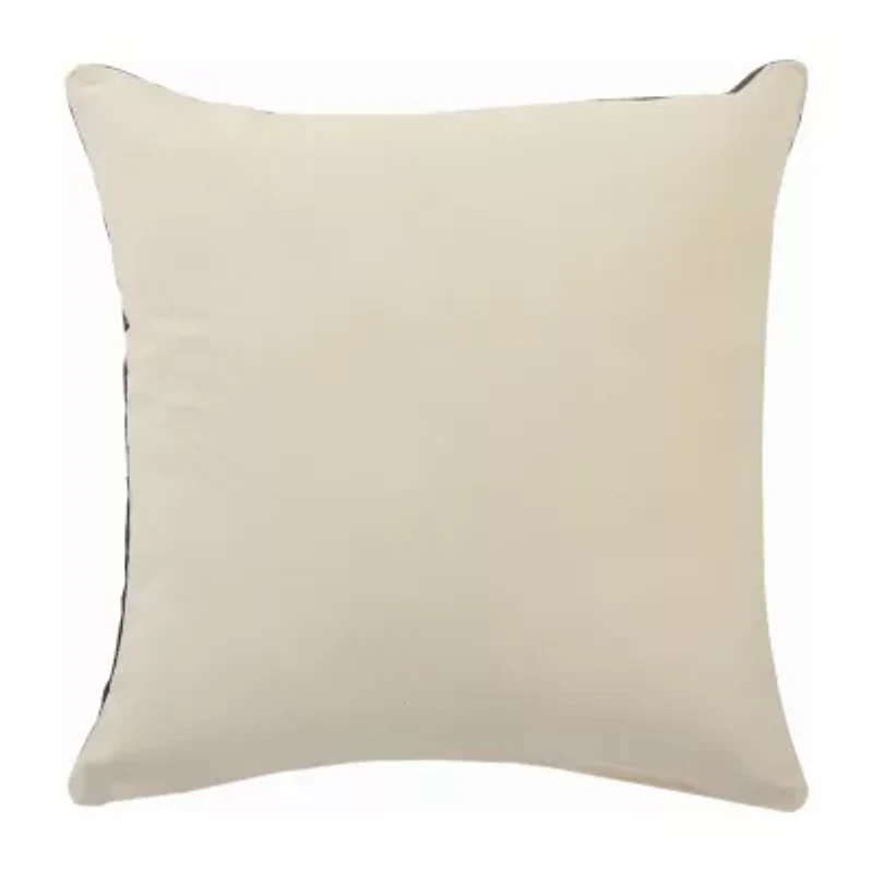 LR Home Lila Diamond Square Decorative Throw Pillow