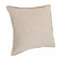 LR Home Molly Solid Square Decorative Throw Pillow