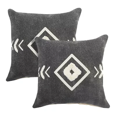 LR Home 2-pc. Square Throw Pillow