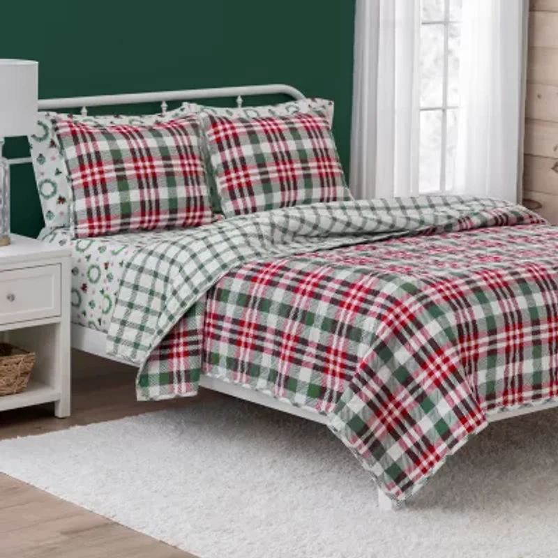 Martha Stewart Johnson 3-pc. Quilt Set