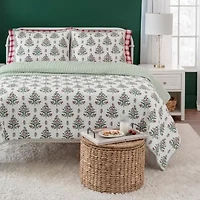 Martha Stewart Holly 3-pc. Quilt Set