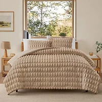 Bearpaw Solene 3-pc. Faux Fur Comforter Set