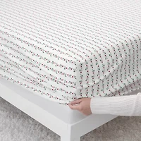 Martha Stewart Holiday Flannel Sheet Set