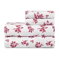 Martha Stewart Holiday Flannel Sheet Set