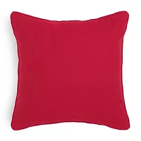 Martha Stewart Candy Cane Square Throw Pillow