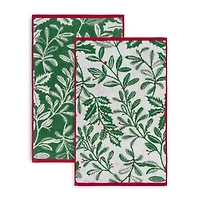 Martha Stewart Yuletide Ogee 2-pc. Hand Towel