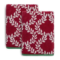 Martha Stewart Holiday 2pc. Bath Towel Set