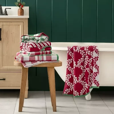 Martha Stewart Holiday 2pc. Bath Towel Set