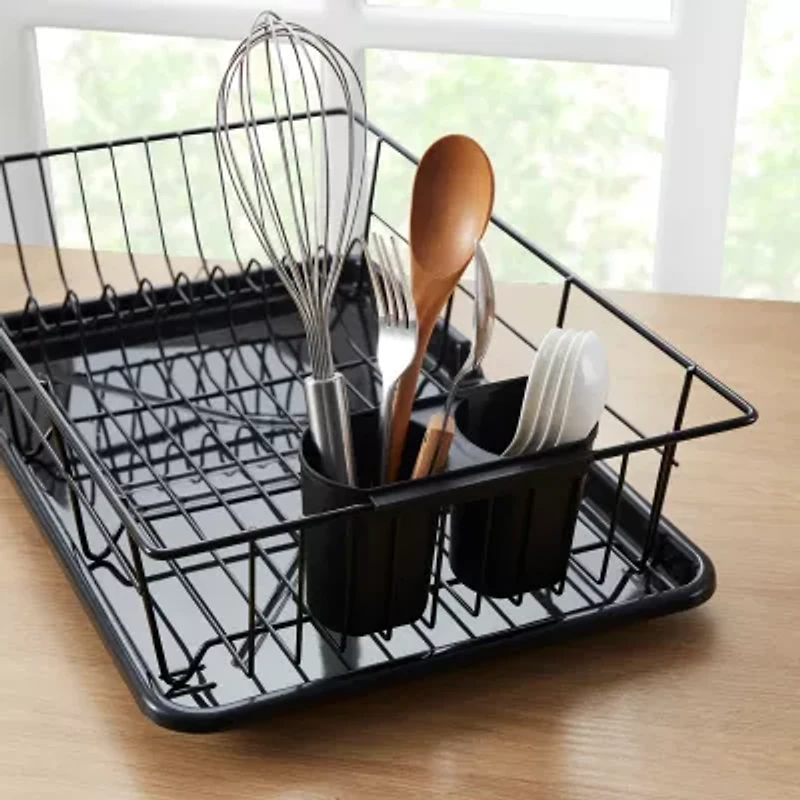 Sweet Home Collection Drainer 3-pc. Utensil Holder