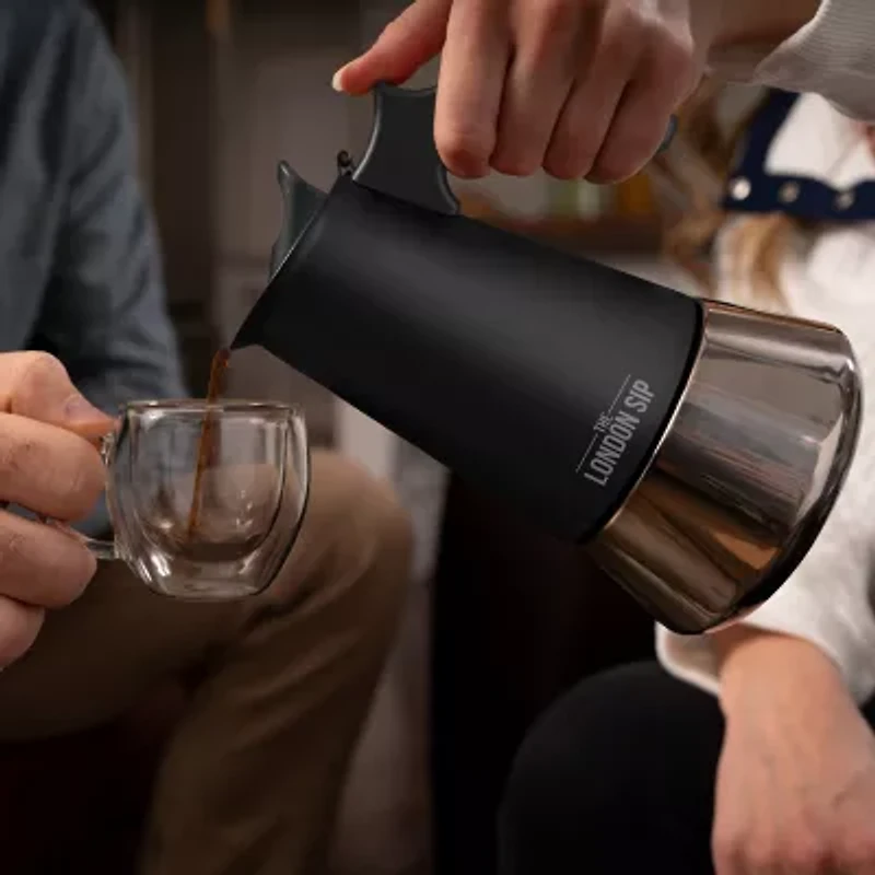 Escali Stainless Steel Stovetop 3-Cup Espresso Maker