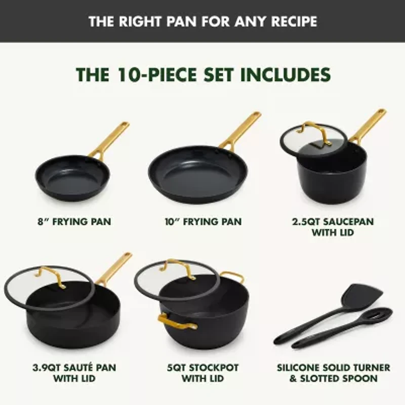 GreenPan Reserve Pro Ceramic 10-pc. Non-Stick Cookware Set