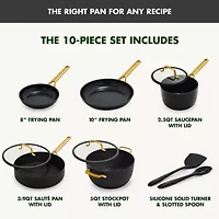 GreenPan Reserve Pro Ceramic 10-pc. Non-Stick Cookware Set