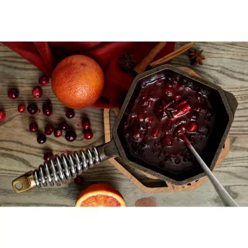 Lodge Cookware Finex Cast Iron 10-qt. Sauce Pan