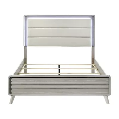 Sander Upholstered Rectangular Bed