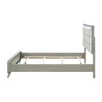 Sander Upholstered Rectangular Bed