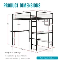 Nogren Bunk Bed