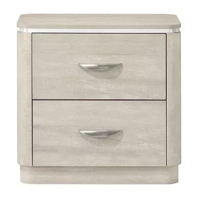 Manit 2-Drawer Nightstand
