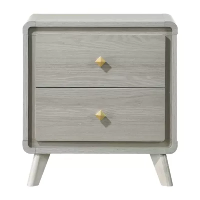 Sander 2-Drawer Nightstand
