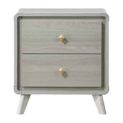 Sander 2-Drawer Nightstand