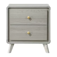 Sander 2-Drawer Nightstand