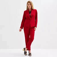 Black Label by Evan-Picone Womens Classic Fit Suit Jacket
