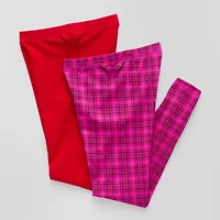 Thereabouts Adaptive Little & Big Kid Girls Seated Wear Full Length Leggings