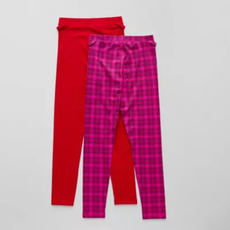 Thereabouts Adaptive Little & Big Kid Girls Seated Wear Full Length Leggings