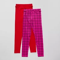 Thereabouts Adaptive Little & Big Kid Girls Seated Wear Full Length Leggings