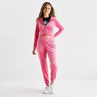 Juicy By Juicy Couture Womens Lightweight Juniors Track Suit Gift Set
