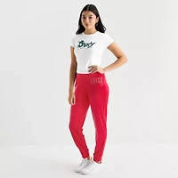 Juicy By Juicy Couture Womens Juniors Short Sleeve Regular Fit Graphic T-Shirt