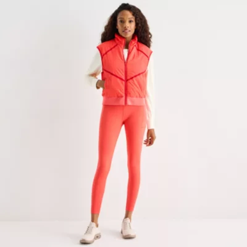 Xersion Womens Reversible Heavyweight Fleece Vest