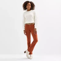 St. John's Bay Womens Mid Rise Bootcut Corduroy Pant