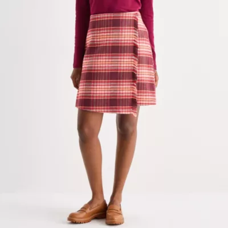 St. John's Bay Womens Wrap Skirt