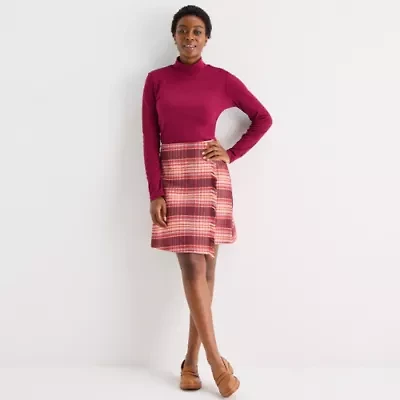 St. John's Bay Womens Wrap Skirt