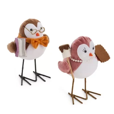 Linden Street Book And Smore Birds 2-pc. Thanksgiving Tabletop Decor