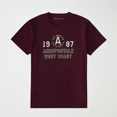 AEROPOSTALE Mens Short Sleeve Classic Fit Graphic T-Shirt