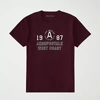 AEROPOSTALE Mens Short Sleeve Classic Fit Graphic T-Shirt