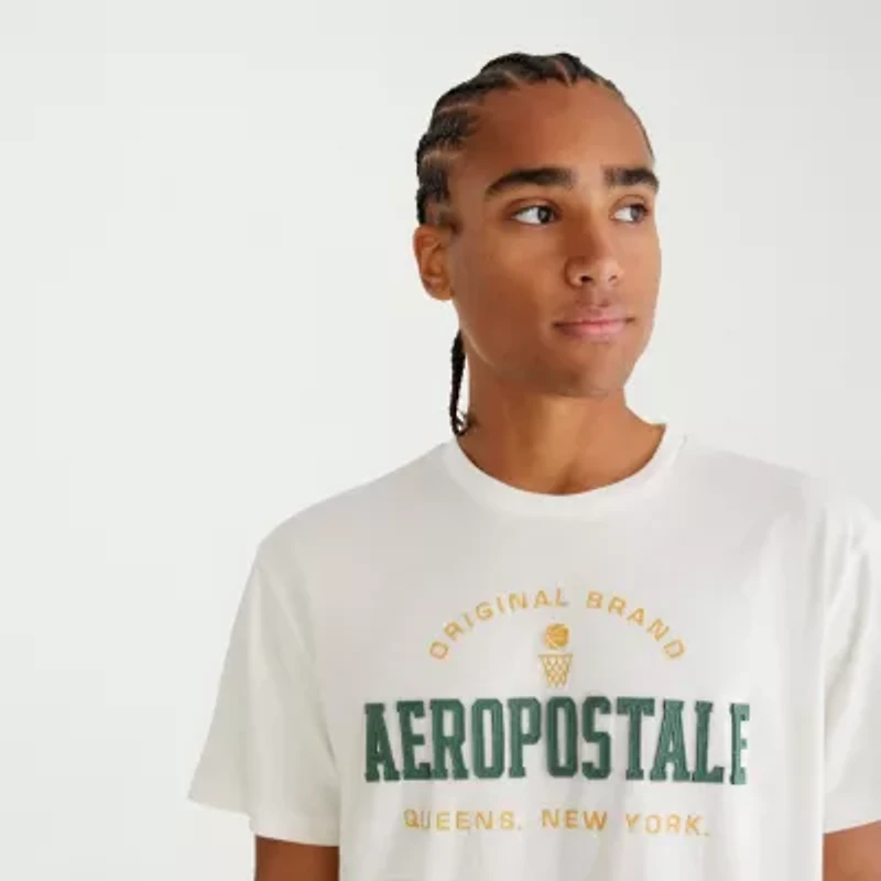AEROPOSTALE Mens Short Sleeve Classic Fit Graphic T-Shirt