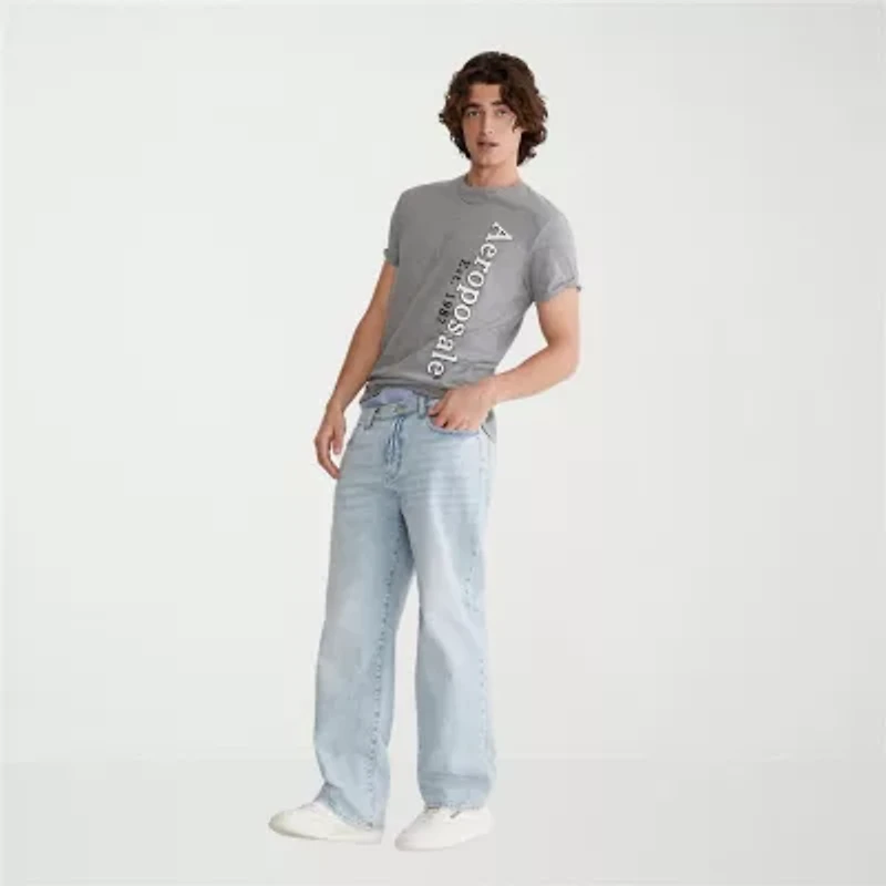 AEROPOSTALE Mens Short Sleeve Classic Fit Graphic T-Shirt