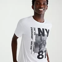 AEROPOSTALE Mens Short Sleeve Classic Fit Graphic T-Shirt