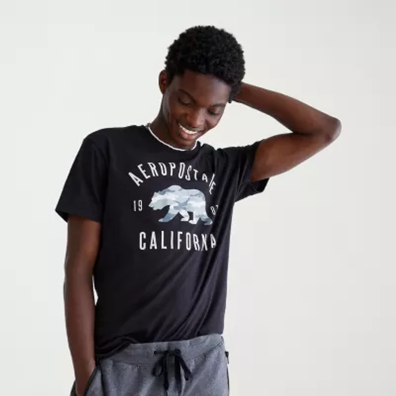 AEROPOSTALE Mens Short Sleeve Classic Fit Graphic T-Shirt