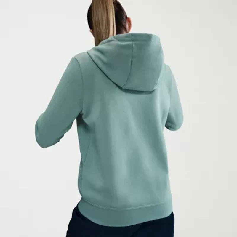 Nike Club Womens Long Sleeve Zipper Active Hoodie