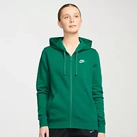 Nike Womens Long Sleeve Fleece Zipper Active Hoodie