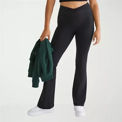 AEROPOSTALE Womens Flare High Rise Juniors Pull-On Pant