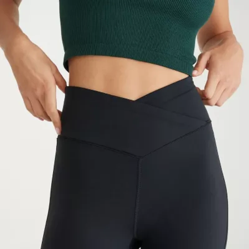 AEROPOSTALE Womens Bootcut High Rise Juniors Active Pull-On Pant