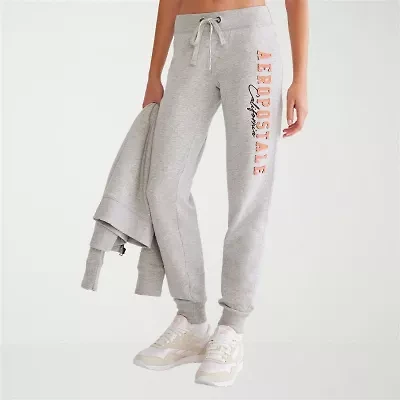 AEROPOSTALE Womens Tapered Highest Rise Juniors Fleece Jogger Pant